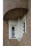 Gevel Hoek Burgemeester Tellegenstraat - Talmastraat.
              <br/>
              Annemarieke Verheij, 2015-06-20
